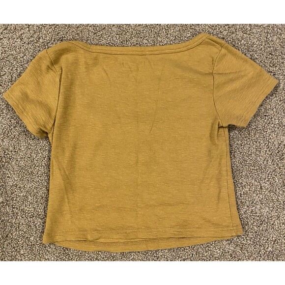 Madewell Women’s Westville Cropped Tee‎ Sz S Sahara Sand - Picture 4 of 8